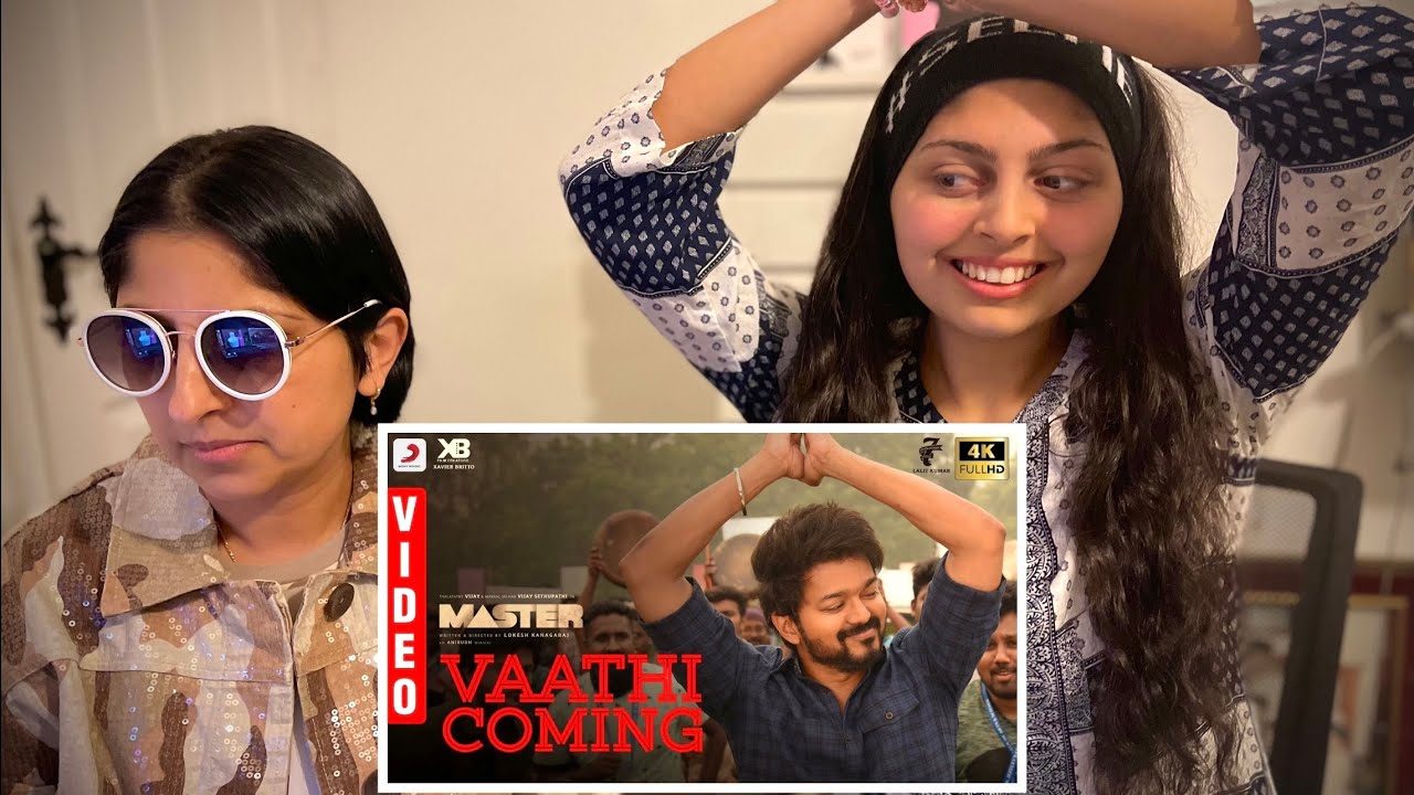 Master - Vaathi Coming Video | Thalapathy Vijay | Anirudh Ravicchander | Lokesh Kanagaraj [Reaction]