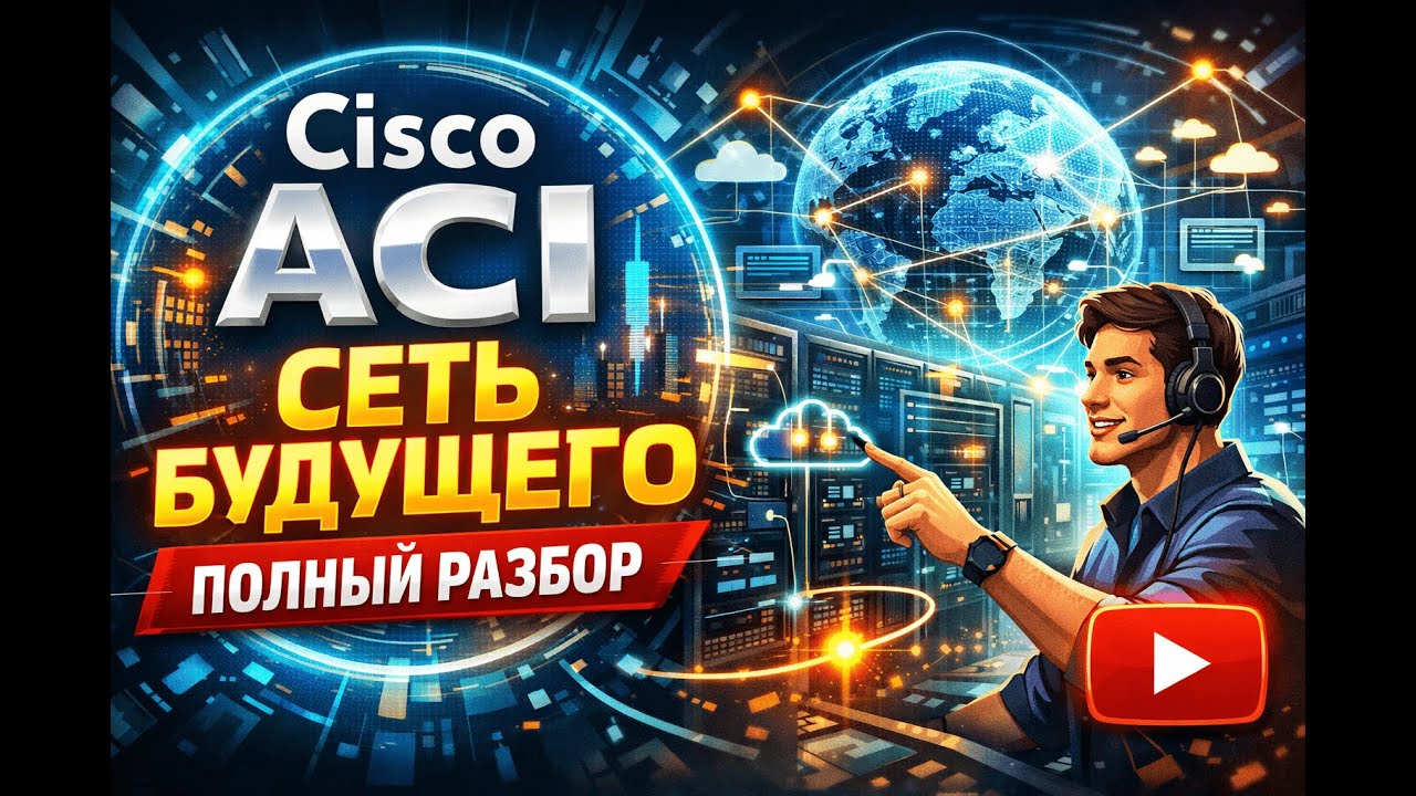 Cisco ACI: Разбор spine/leaf, APIC, EPG и contracts