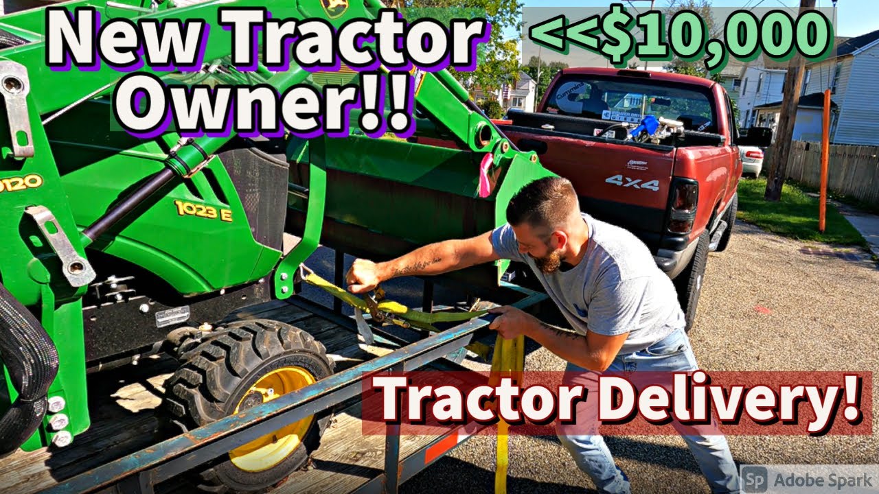 NEW TRACTOR!! (Old Customer) First Time Tractor Owner!! -Tractor Delivery!