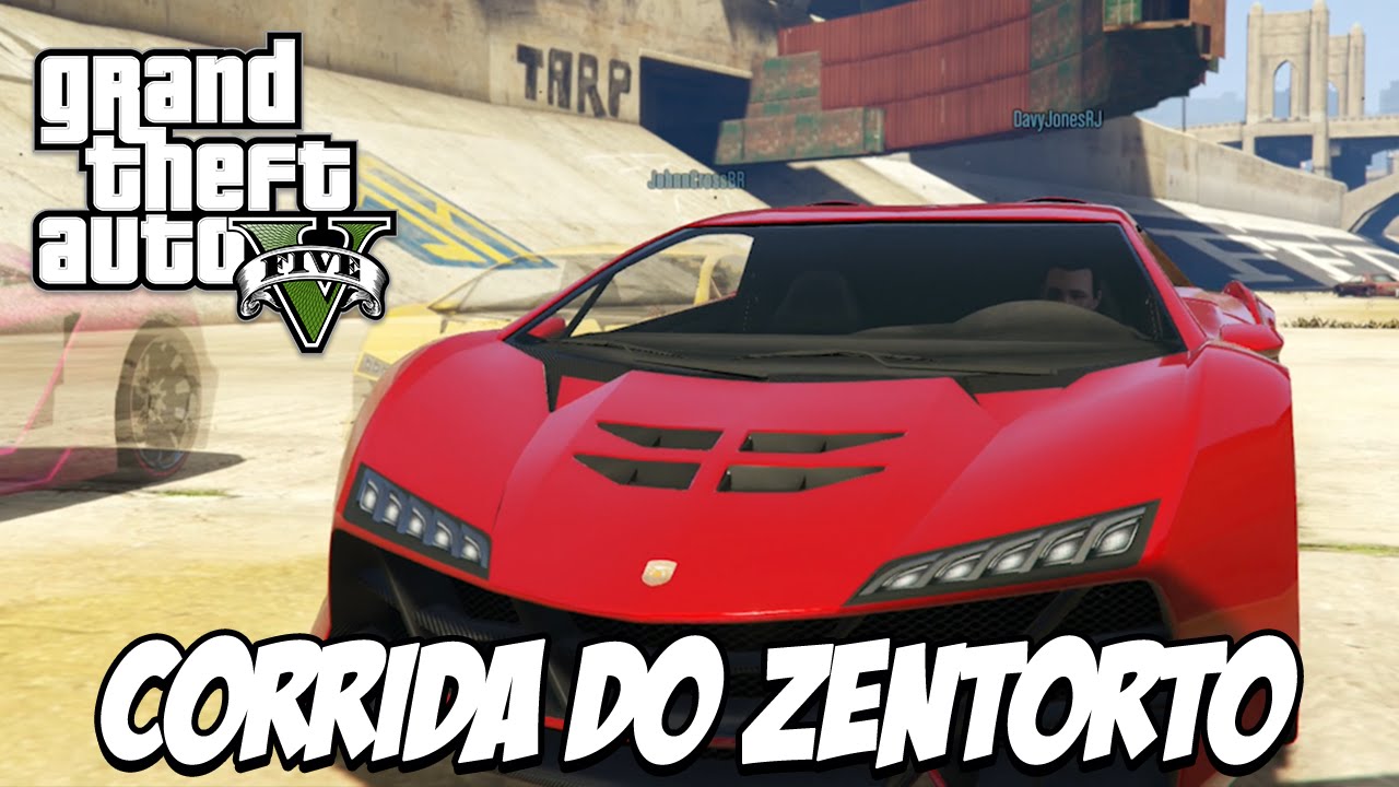 GTA V - A corrida do ZENTORTO, só tem doente