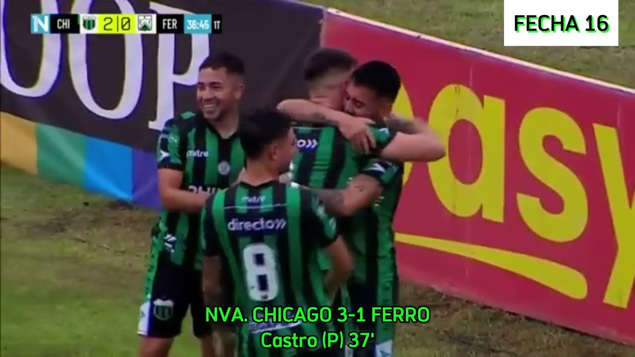 TODOS LOS GOLES NUEVA CHICAGO EN LA PRIMERA RONDA - PN 2024