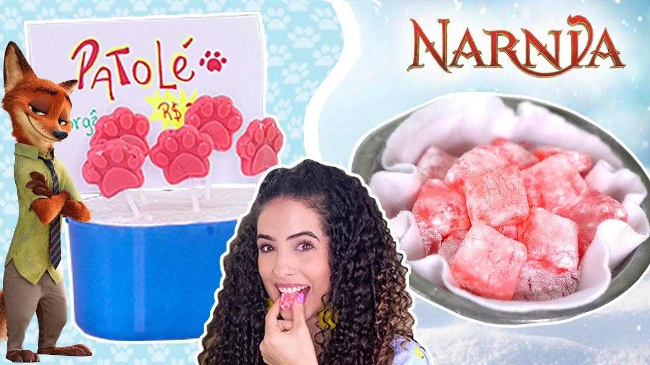 COMIDINHAS DE FILME: PATOLÉ DE ZOOTOPIA & MANJAR TURCO NARNIA | Paula Stephania