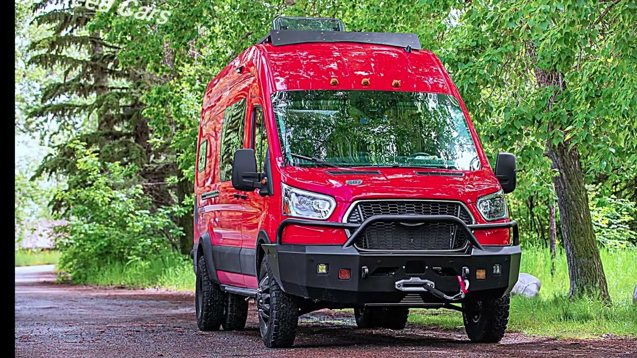 Transmoto 2.0: The Ultimate Camper Van With a Huge Garage for Your Dirt Bike