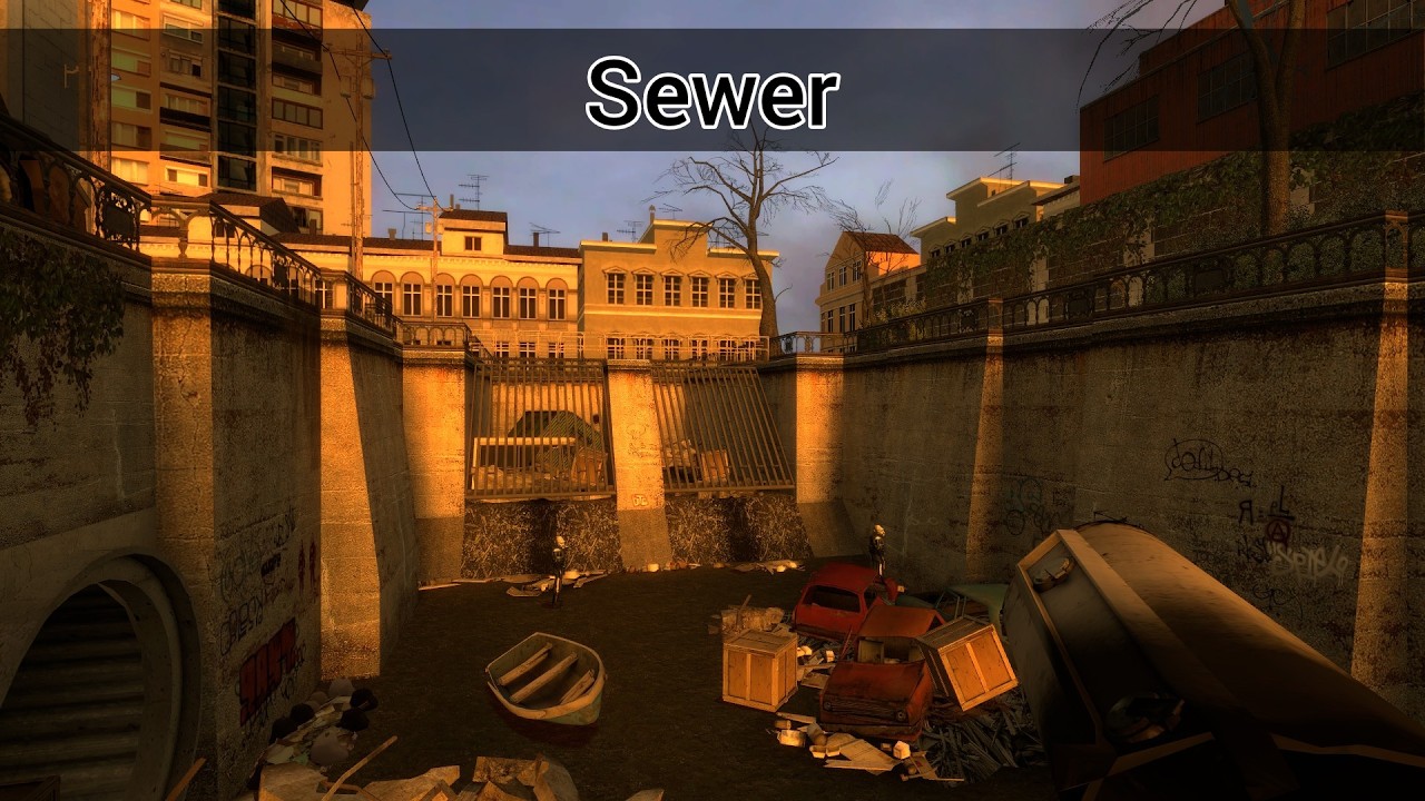 Полное прохождение Sewer (Half-Life 2 mod) без комментариев.