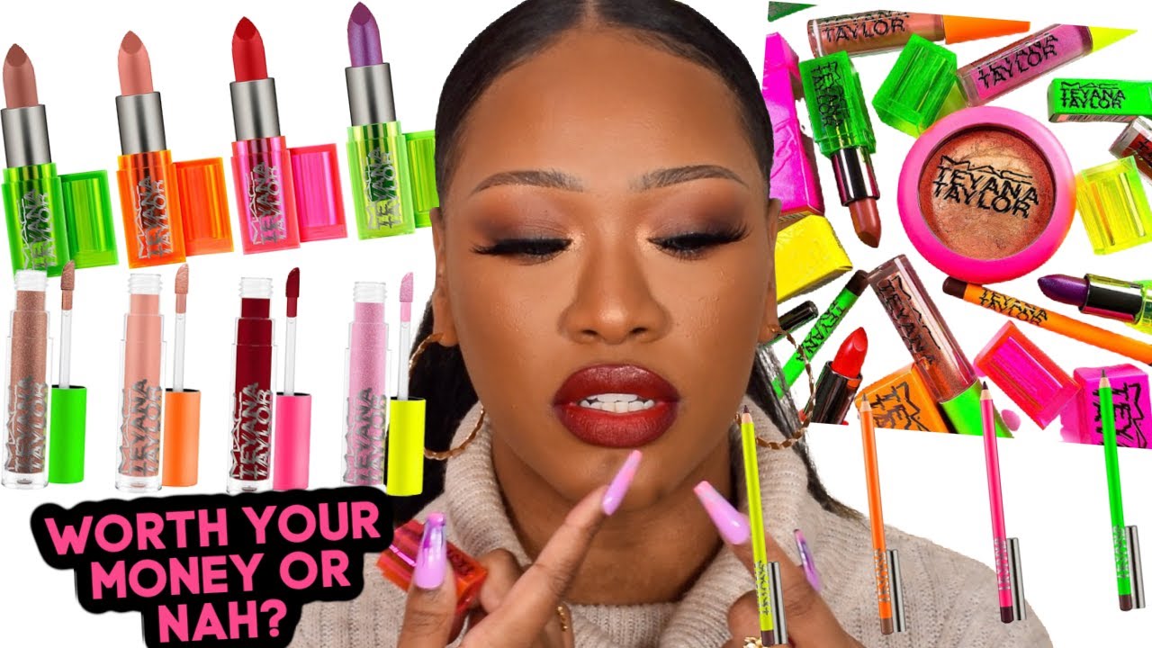 MAC X TEYANA TAYLOR FULL COLLECTION & LIP SWATCHES OF EVERYTHING!