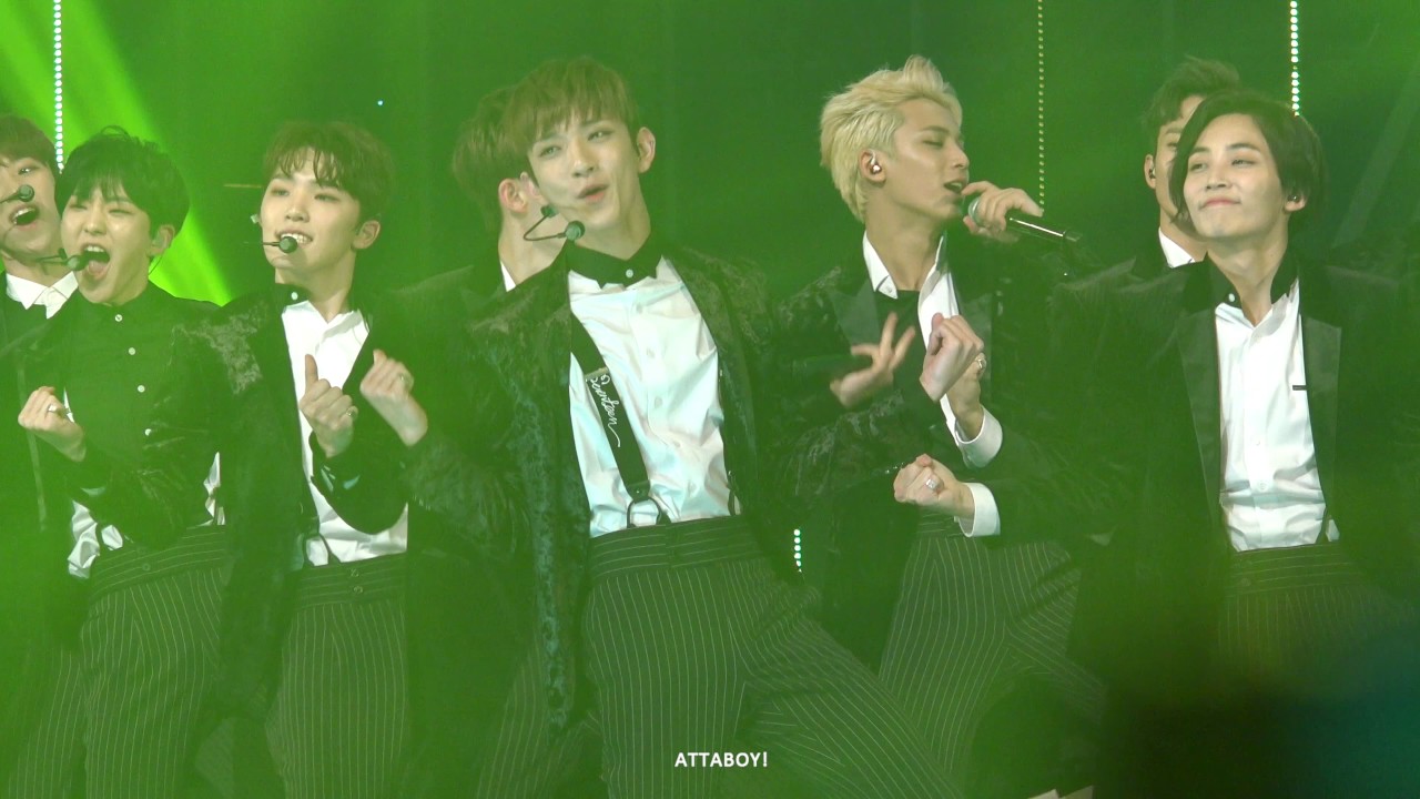 [4K] 161116 AAA 세븐틴 - 예쁘다(조슈아ver.)
