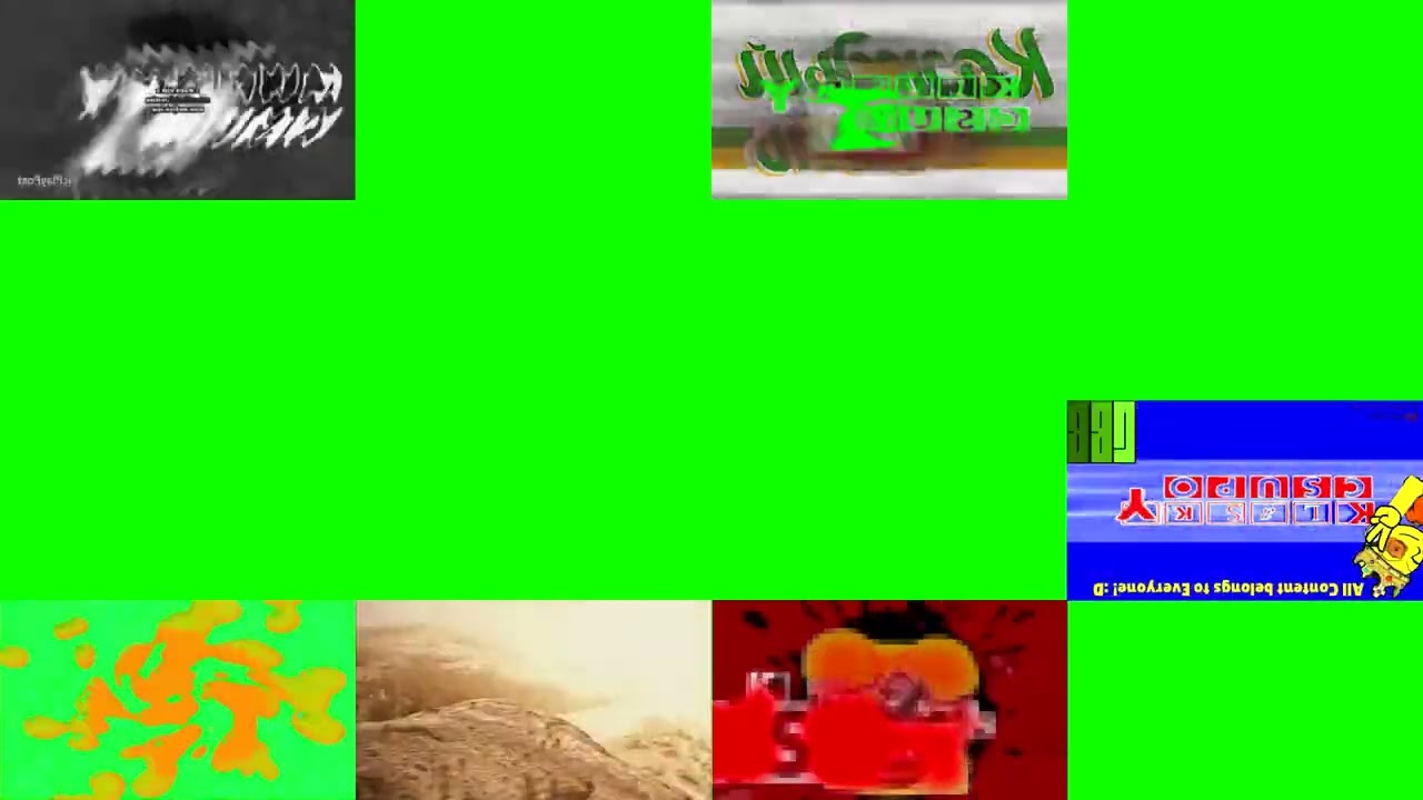 Klasky Csupo Sparta Madhouse ZE Remix In Green Screen