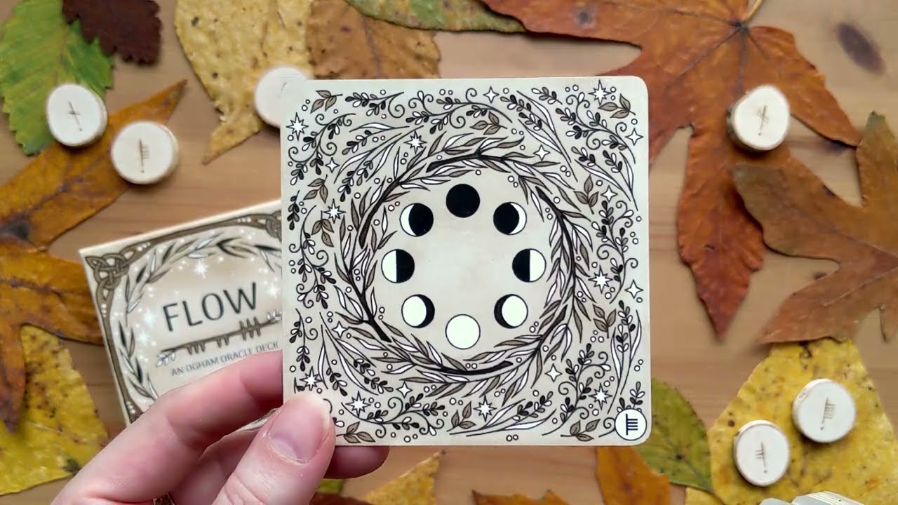 All the Cards From my New Ogham Oracle Deck | Flow