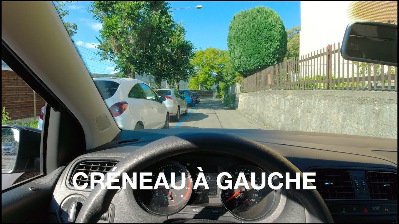 APPRENDRE EN 2 MINUTES À SE GARER - CRÉNEAU GAUCHE