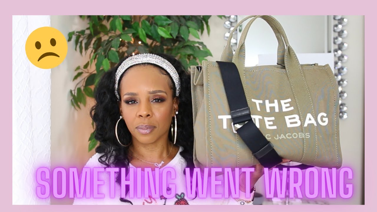 Marc Jacobs small tote: SOMETHING WENT WRONG