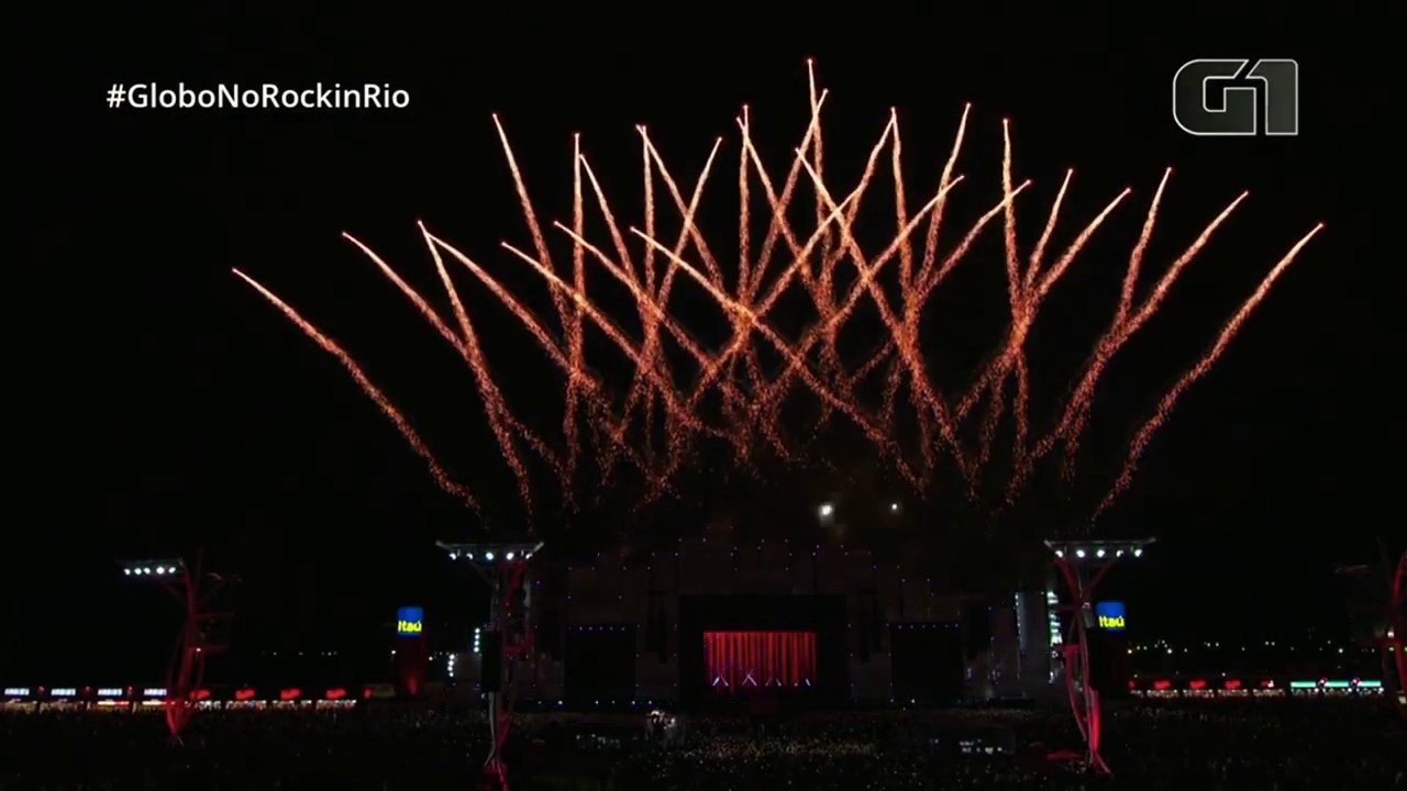 Rock in Rio 2019 Mainstage Pyro Show