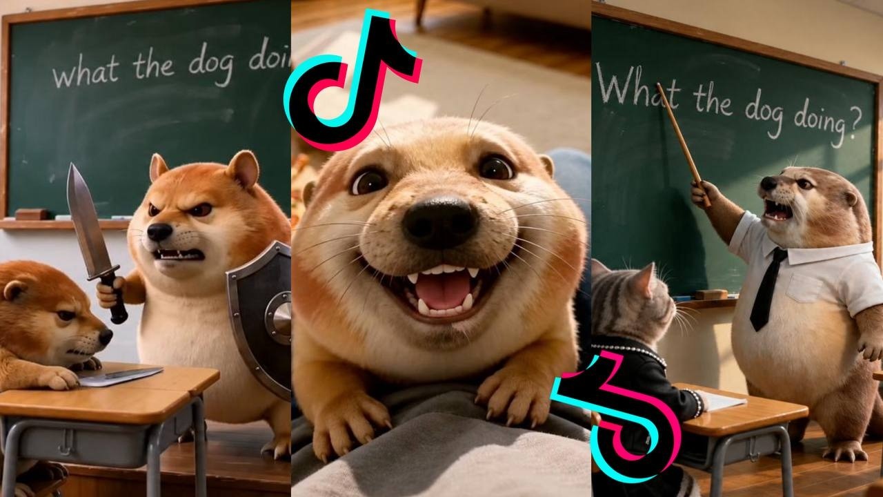 What the Dog Doing?! 😱 Shiba Doge Goes Absolutely Wild!