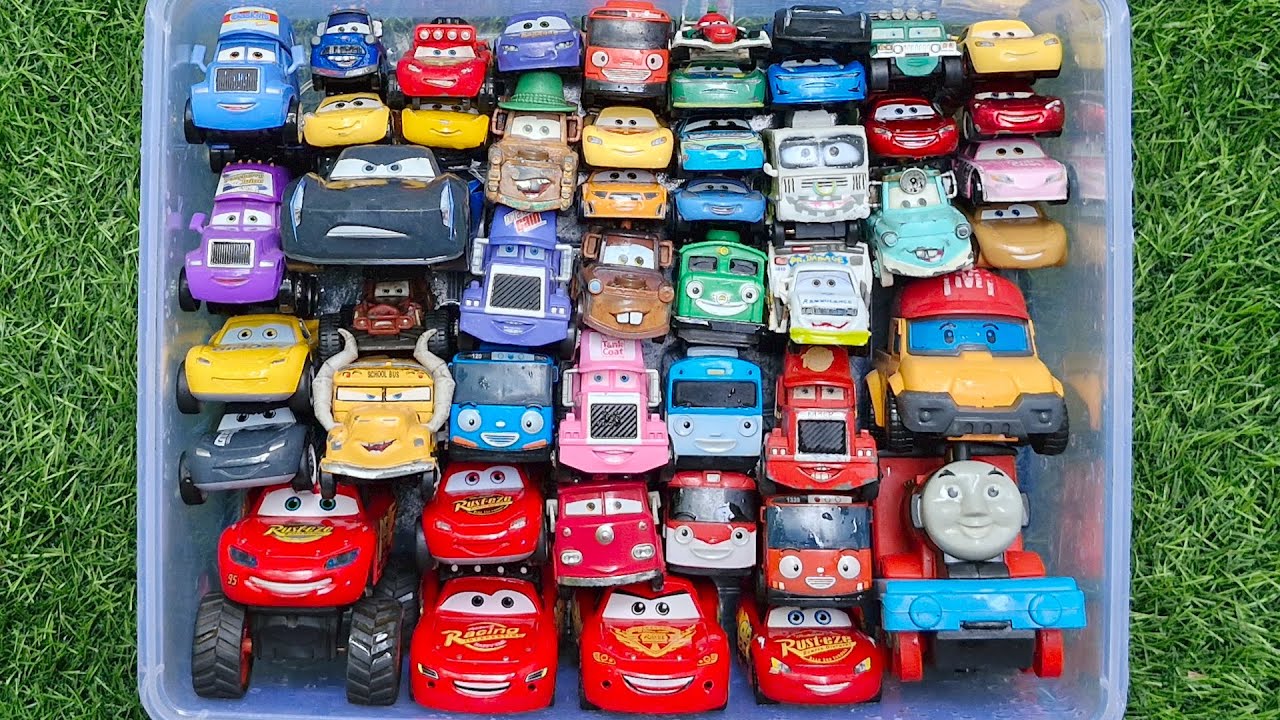 Disney Pixar Cars Unboxing Review | Lightning McQueen, Tow Mater, Doc Hudson, Sally Carrera, Cruz