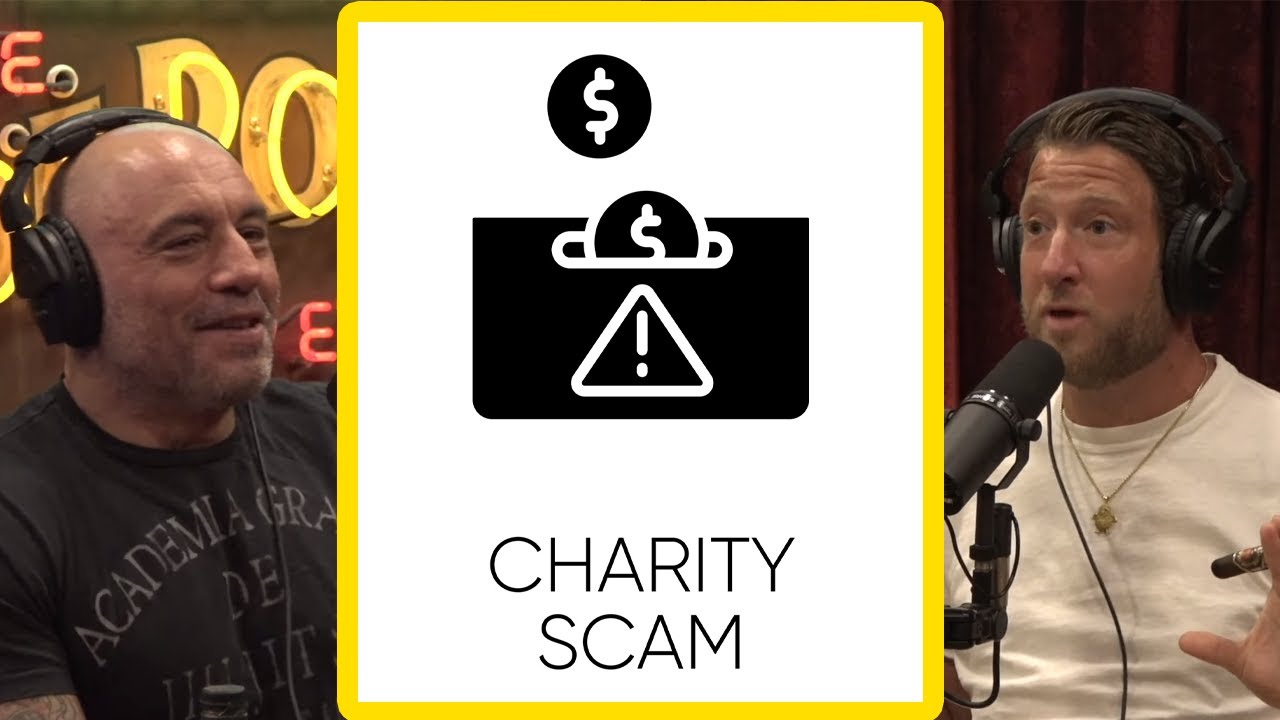 Joe Rogan on HUGE Charity SCAMS Only Donating Small Amounts Of Money To the Actual Cause!!