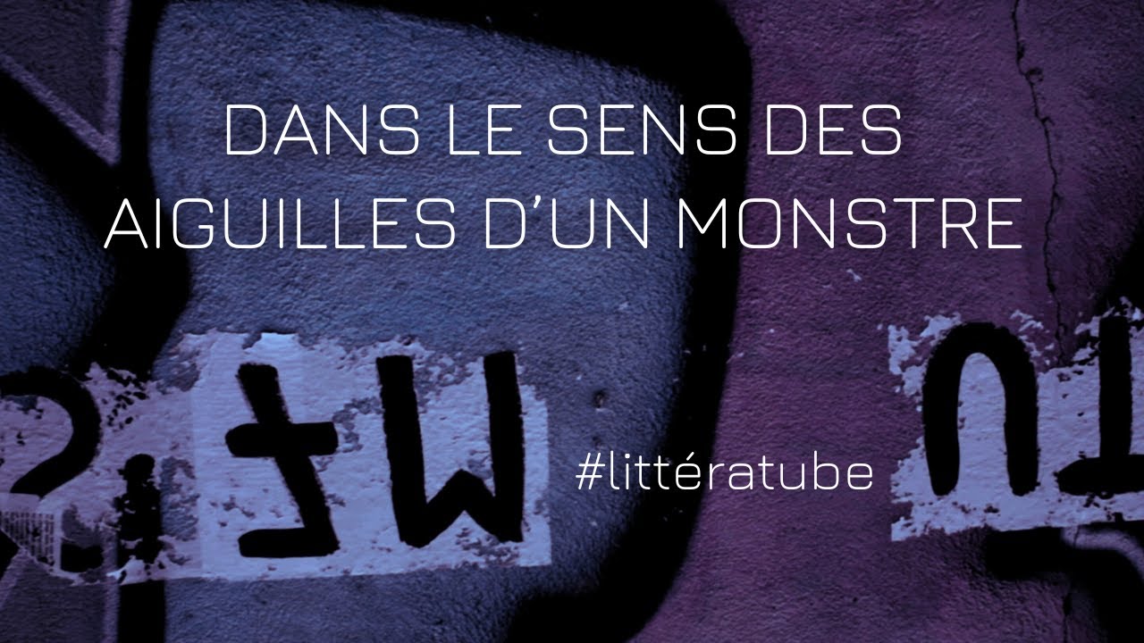 Le sens des aiguilles d'un monstre #litteratube
