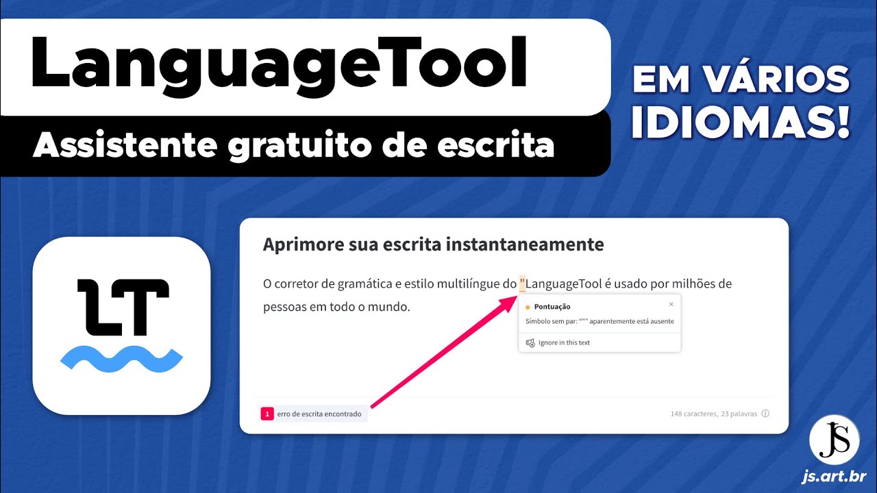 Conhe&ccedil;a um assistente de escrita gratuito e multil&iacute;ngue, o LanguageTool