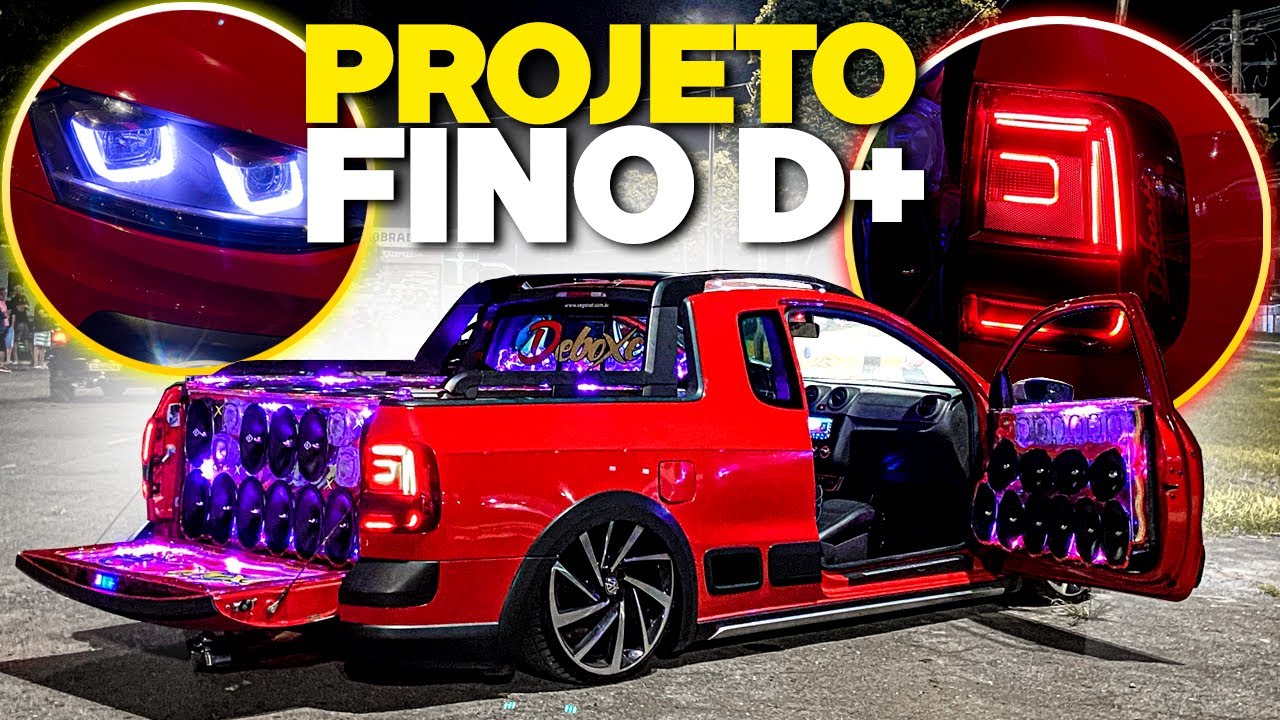 SAVEIRO G6 TODA NOS MONSTER, TOCA FORTE DEMAIS!