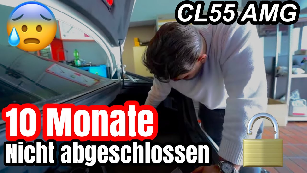 10 Monate offenes Auto &hellip;😫 // Klappt alles ?😤 // CL55 K AMG