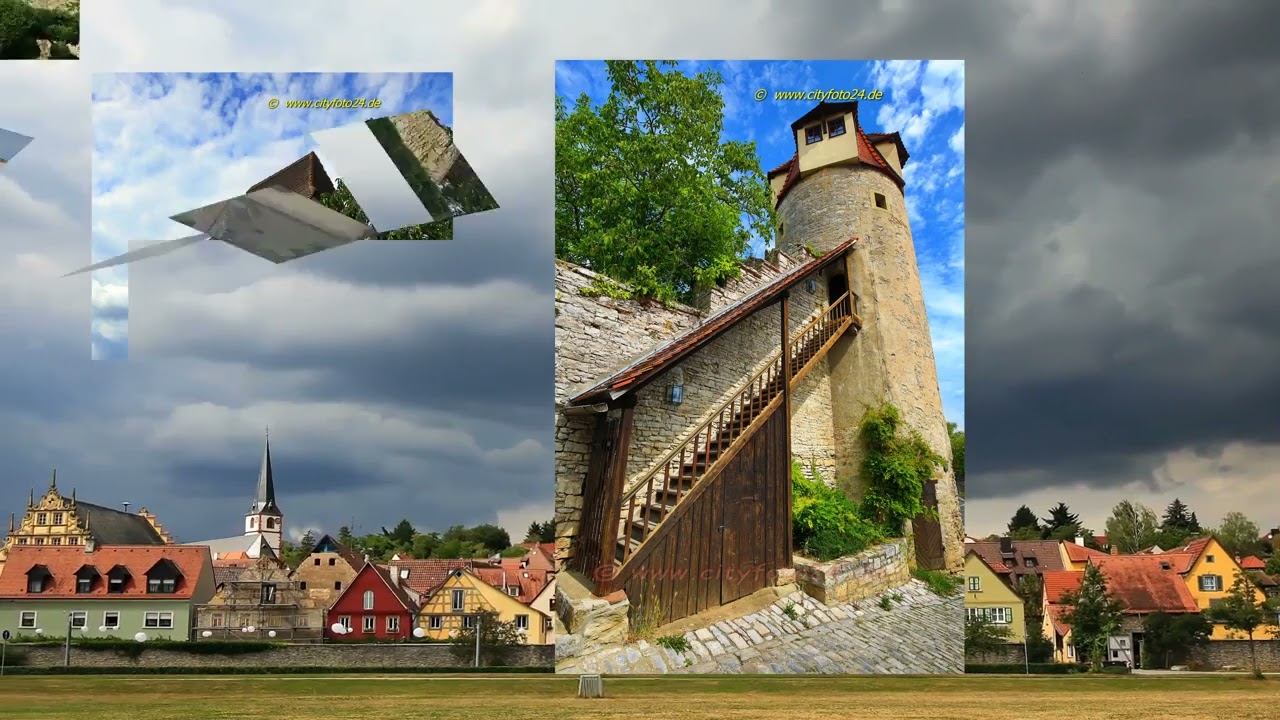 Sulzfeld am Main die Stadt mit vielen historischen Sehensw&uuml;rdigkeiten.