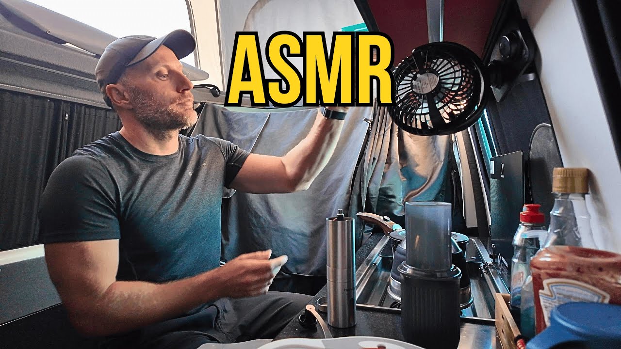 VAN LIFE Stealth Camping Relax by the Beach [ EP1 ]