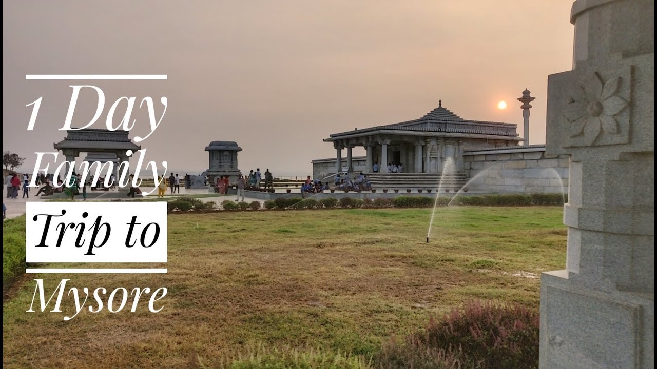 1 Day Trip From Bangalore to Mysore | Chamundi Hills | Mysore Palace | KRS Temple