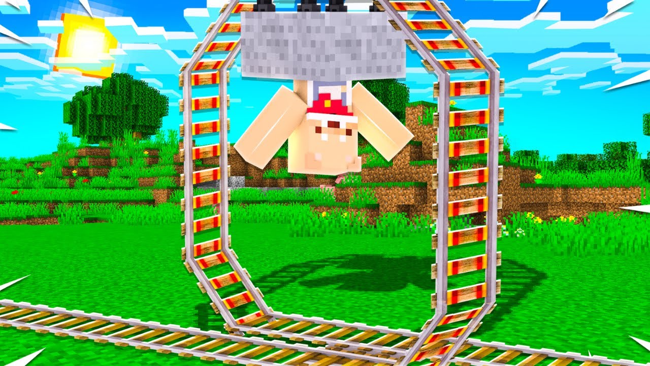 Minecraft | How to make a working theme park