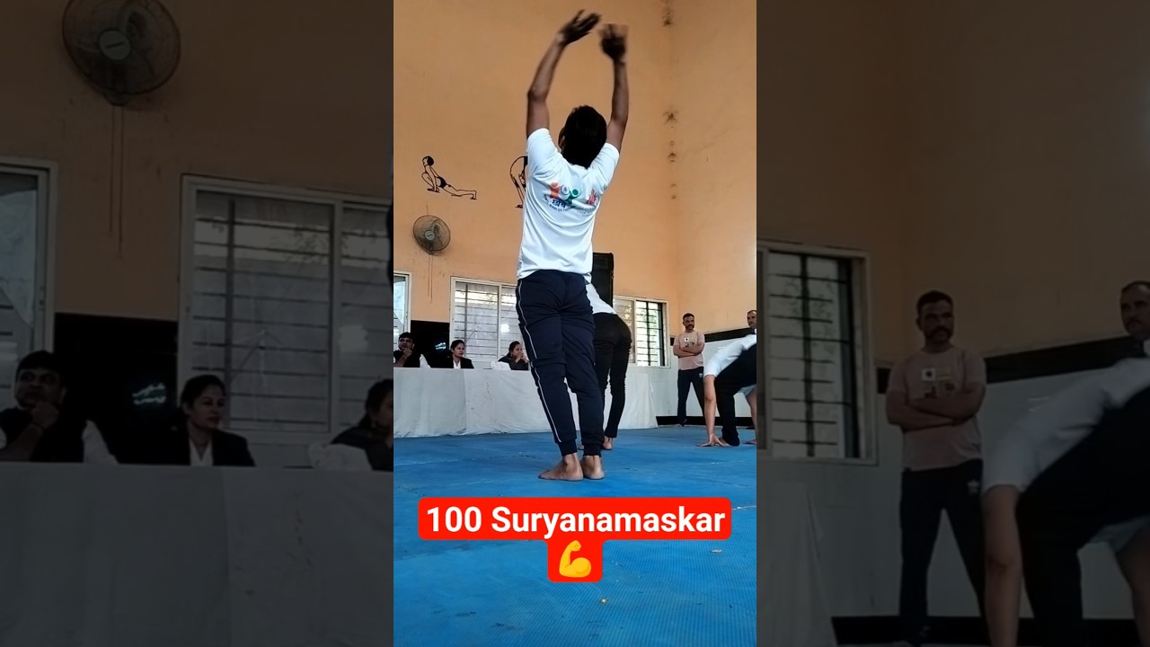 100 Surya namaskar 