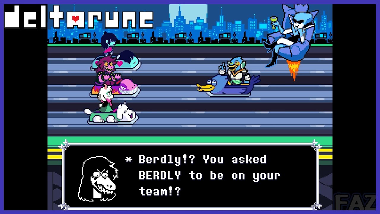 Berdly Boss Fight - Deltarune Chapter 2