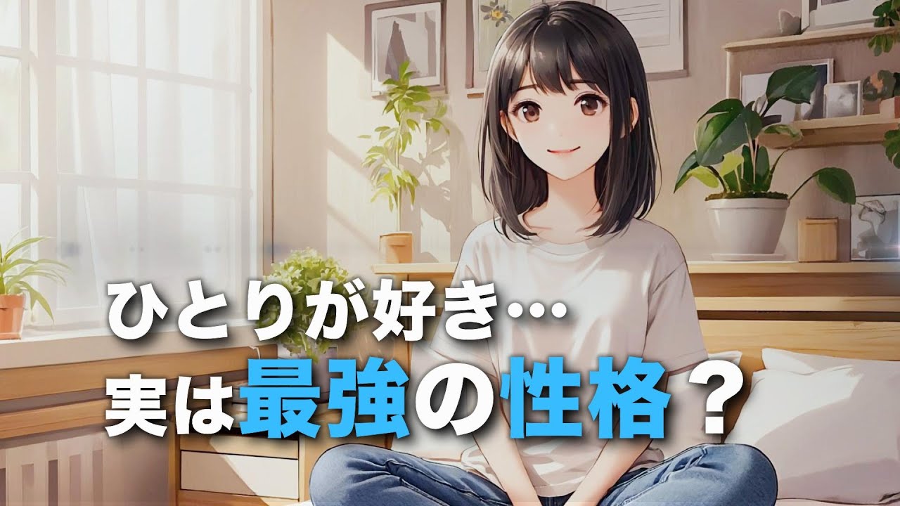 実は..一人が好きな人に共通する&ldquo;静かな強さ&rdquo;とは【心理学】