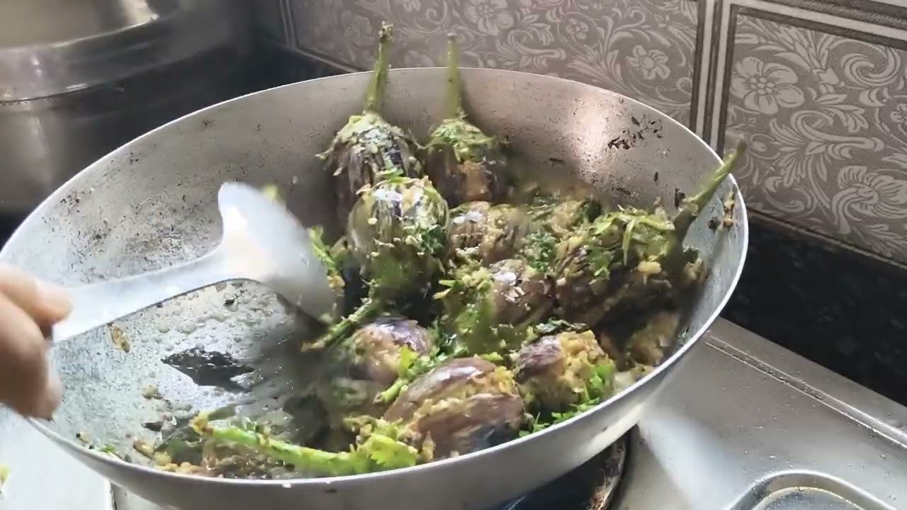 खारं वांग मस्त चमचमीत झटपट होणारी रेसिपी 