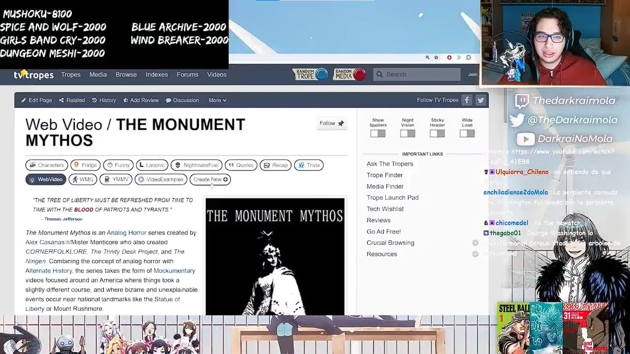 DARKRAI nos explica el LORE DE MONUMENT MYTHOS