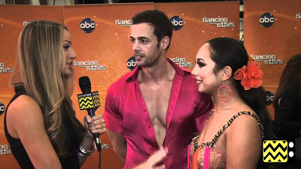 AfterBuzz TV Interviews William Levy and Cheryl Burke @ DWTS May 14th, 2012
