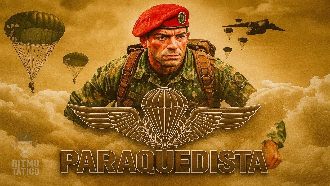IRMÃOS DE VELAME 🎵 PQD - Brigada Paraquedista  💀- Ritmo tático - militar - motivacional - corrida