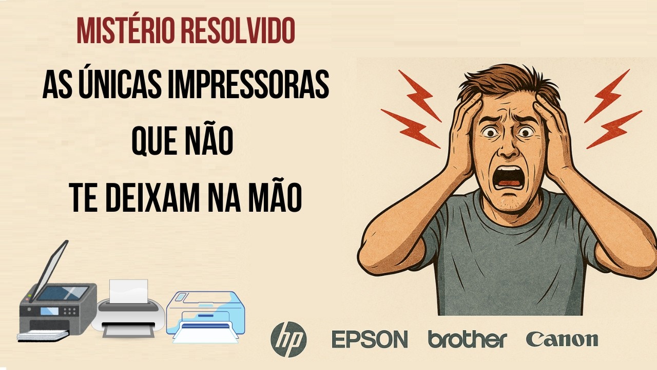 Impressoras Custo-Benefício 2025/26: A Melhor pra Cada Uso!