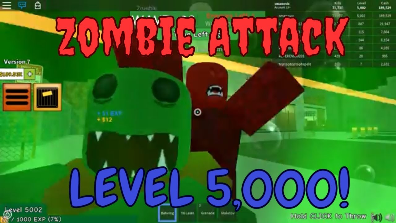 Zombie Attack - Level 5,000!