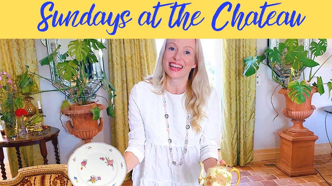 SUNDAYS AT THE CHATEAU: BERNARDAUD LIMOGES PORCELAIN