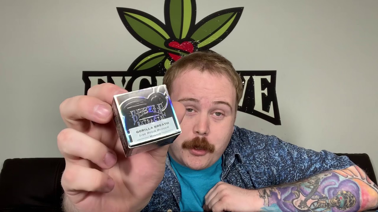 Exclusive Care Strain Review &ldquo;Gorilla Breath&rdquo; Live Resin Budder by Beezle Extracts