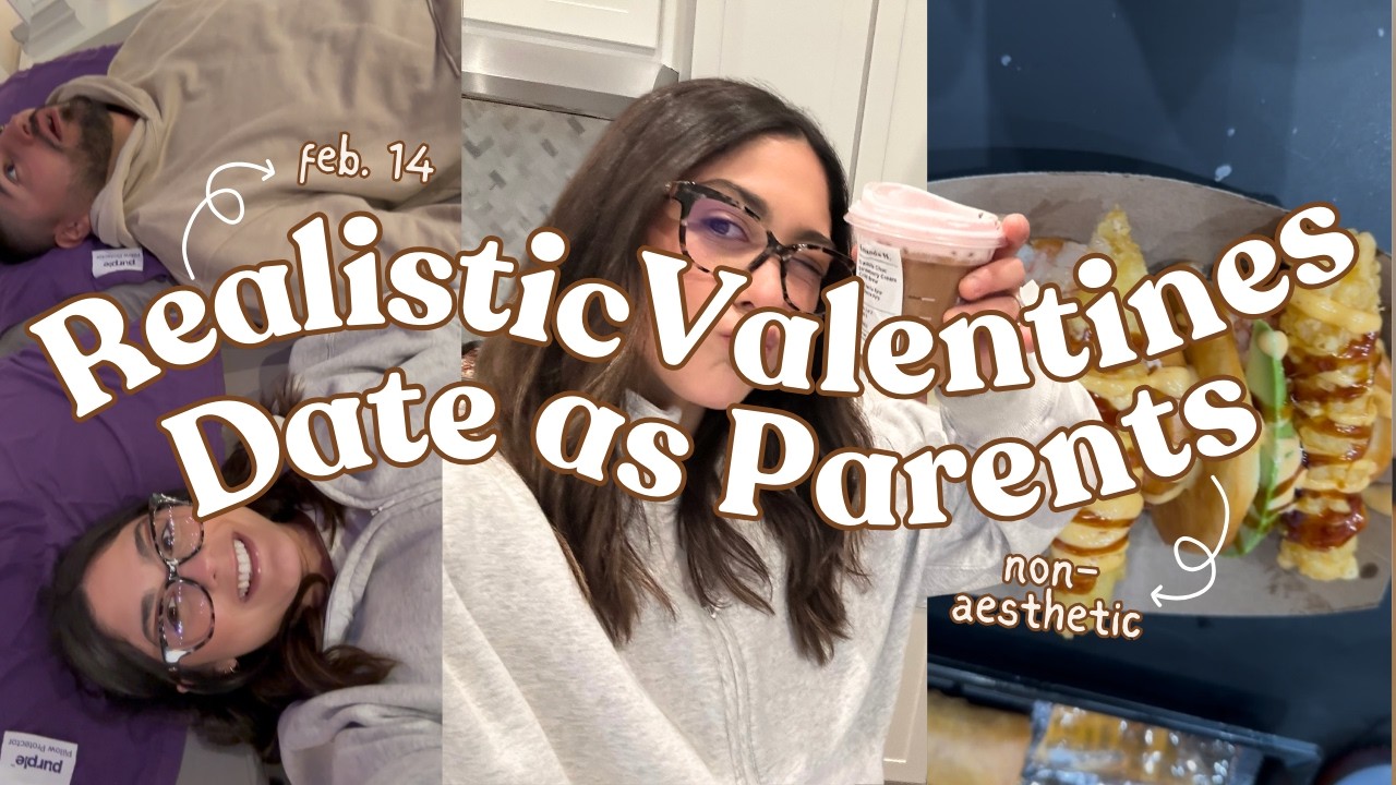 Realistic Valentine’s Date as Parents | Real Life Vlog