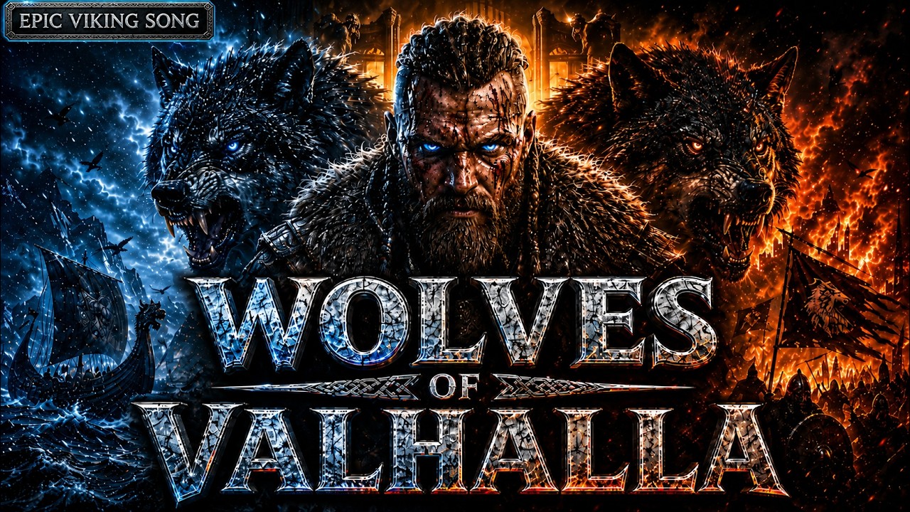 Wolves of Valhalla ⚔️ Epic Viking Song | Powerful Viking Metal