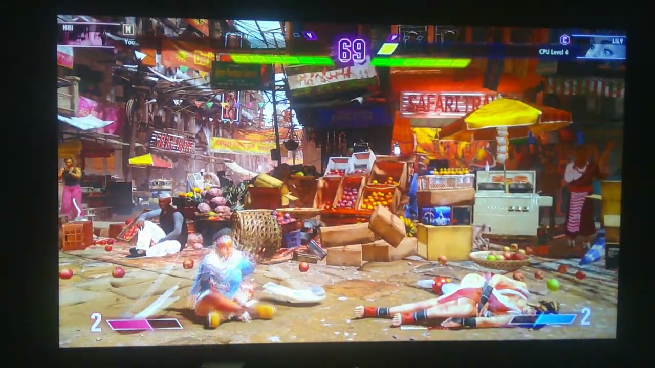 Street fighter 6 Mai Shirunai vs Lily
