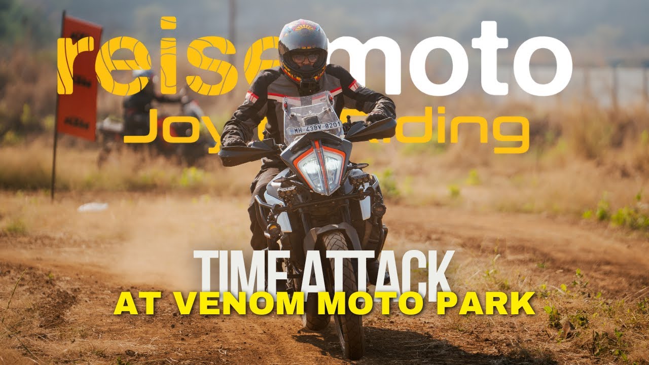 TIME ATTACK at Venom Moto Park X Reise Moto | KTM Adventure 390