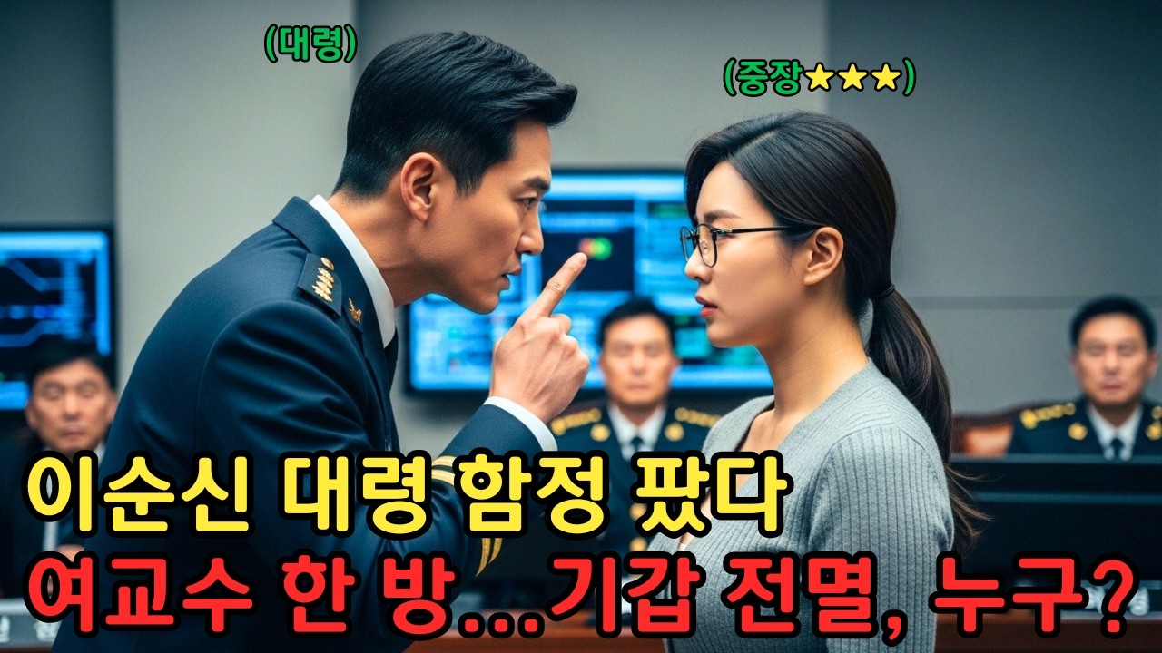 자칭 육군 이순신 대령 죽음의 시나리오로 여교수 함정 그러나 살수대첩 재현해 기갑을 수장 전멸 반전 #사연드라마 #군대썰