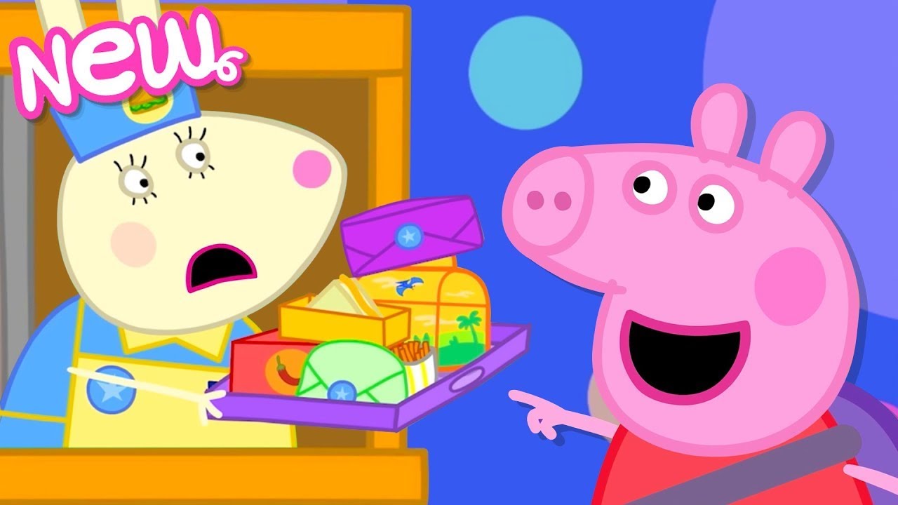 Peppa Pig Tales 🚗 Ordering Food At The DRIVE-THRU! 🍔 BRAND NEW Peppa Pig Episodes