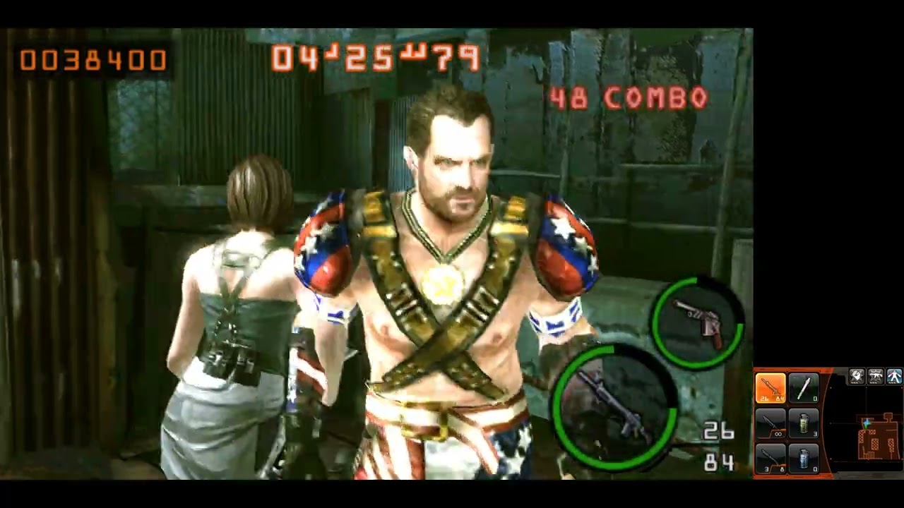 Resident Evil Mercenaries 3D [Duo] Jill & Barry - Public Assembly : Night [EX 5] -w- @GimmeAnEgg