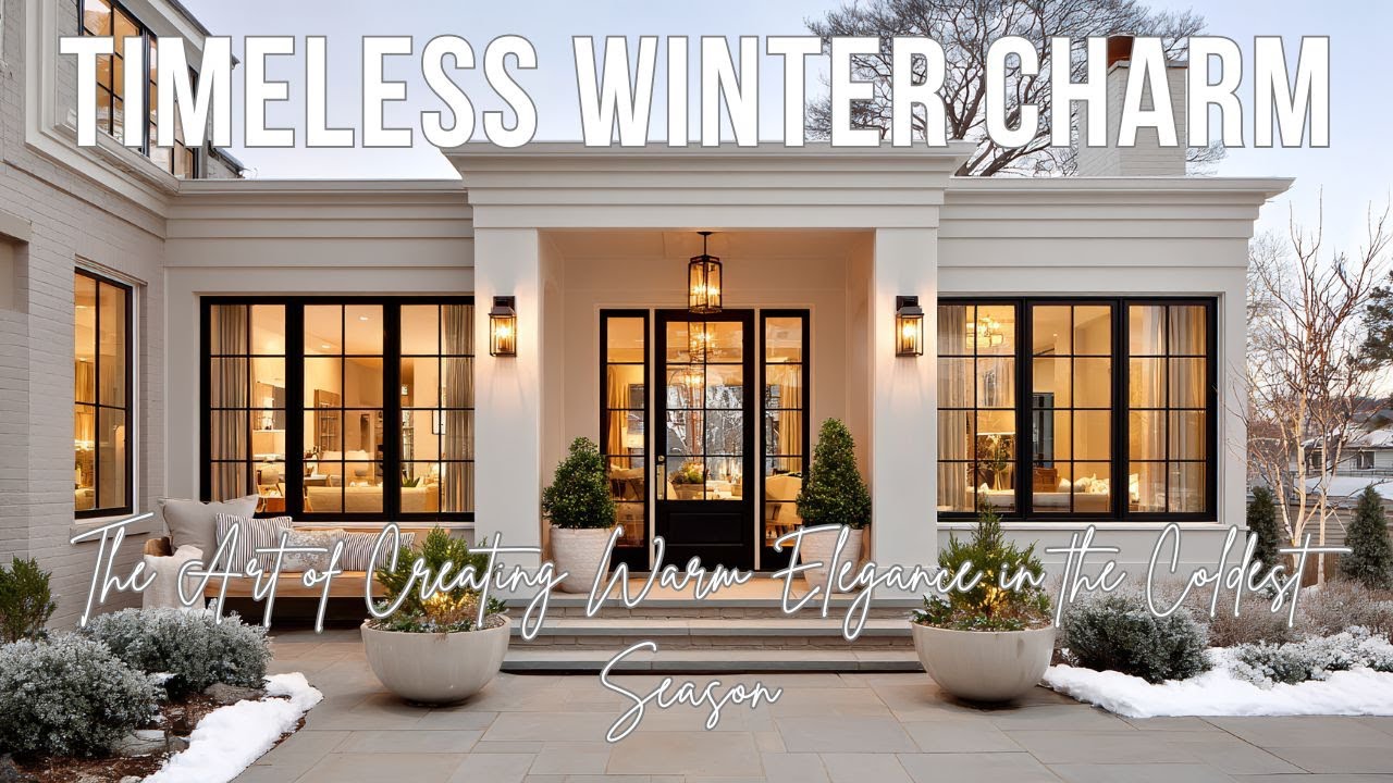 Timeless Winter Charm The Art of Creating Warm Elegance in the Coldest Season