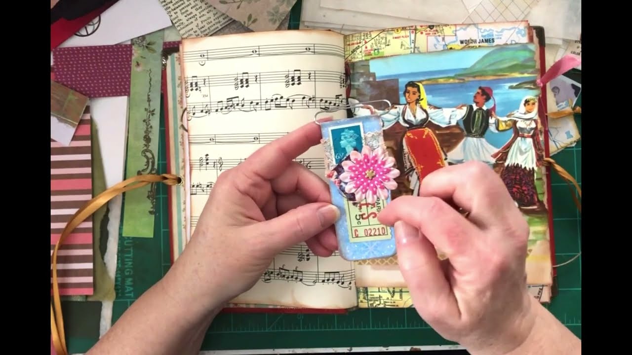 SOLD! A Vintage Junk Journal Flip-through! Cynthia St Anne Recollect and Ramble