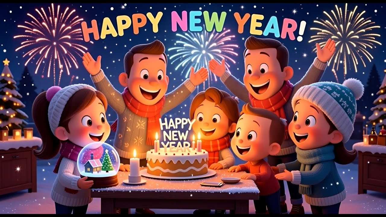 Happy New Year — Sharing is Caring | Kids Moral Story | 3D Cartoon