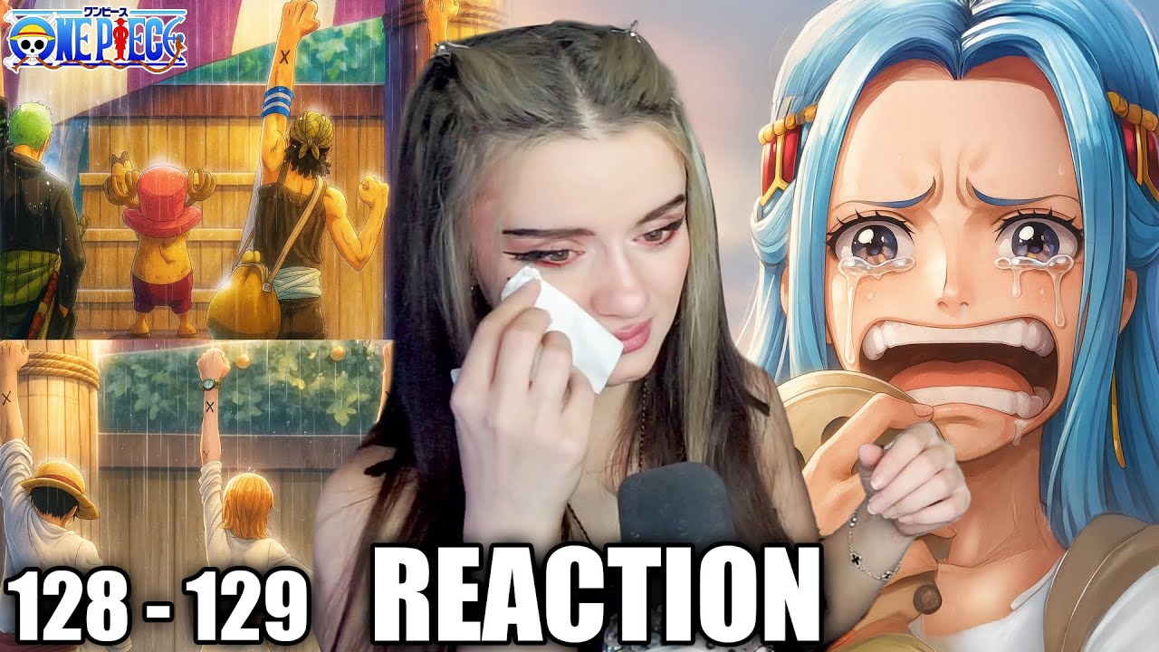 Конец арки Алабасты 😭😭 | Реакция на 128&ndash;129 серии One Piece