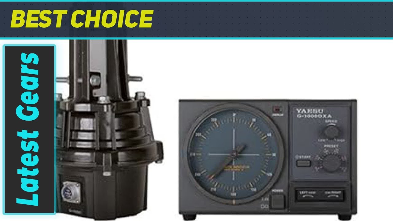 Yaesu G-1000DXA: лучший мощный поворотный антенный блок для радиолюбителей
