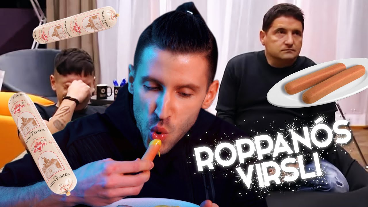 Megkóstoltam Hajdú Péter roppanós virslijét 🌭